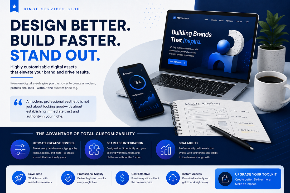 The Power of Modern, Highly Customizable Digital Assets